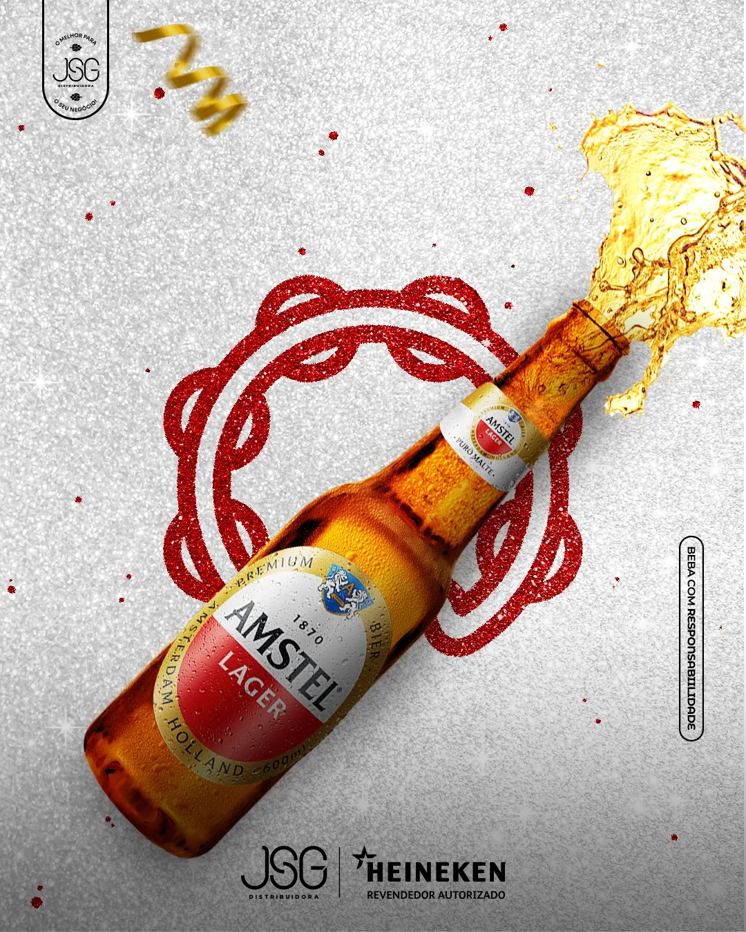 Campanha Carnaval de Barreiras/BA 2025 | Amstel/JSG, imagem 2