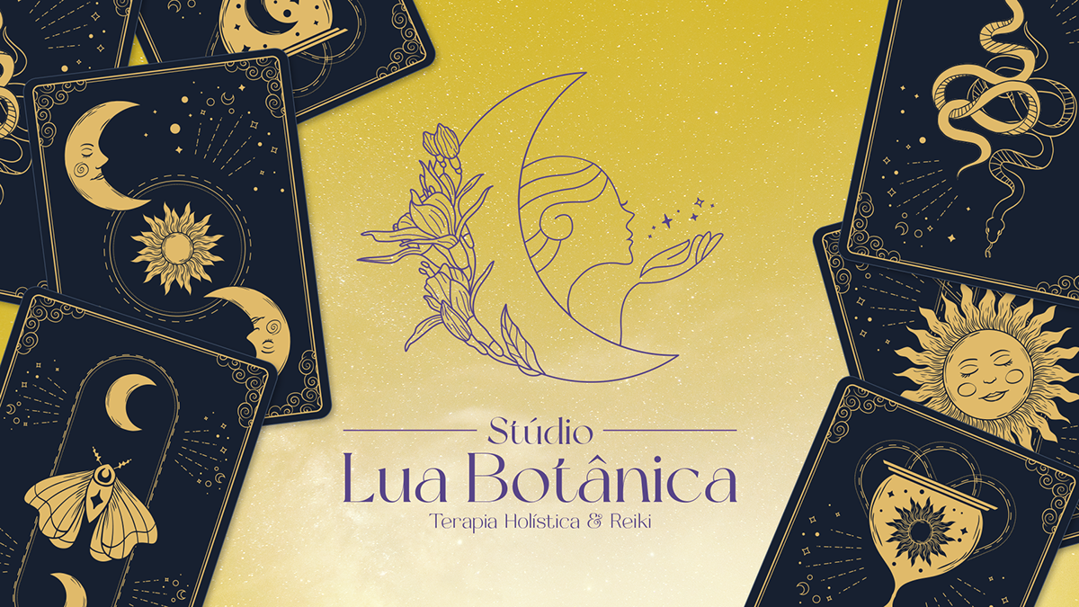 Identidade Visual Lua Botânica - Terapeuta Holística, imagem 1