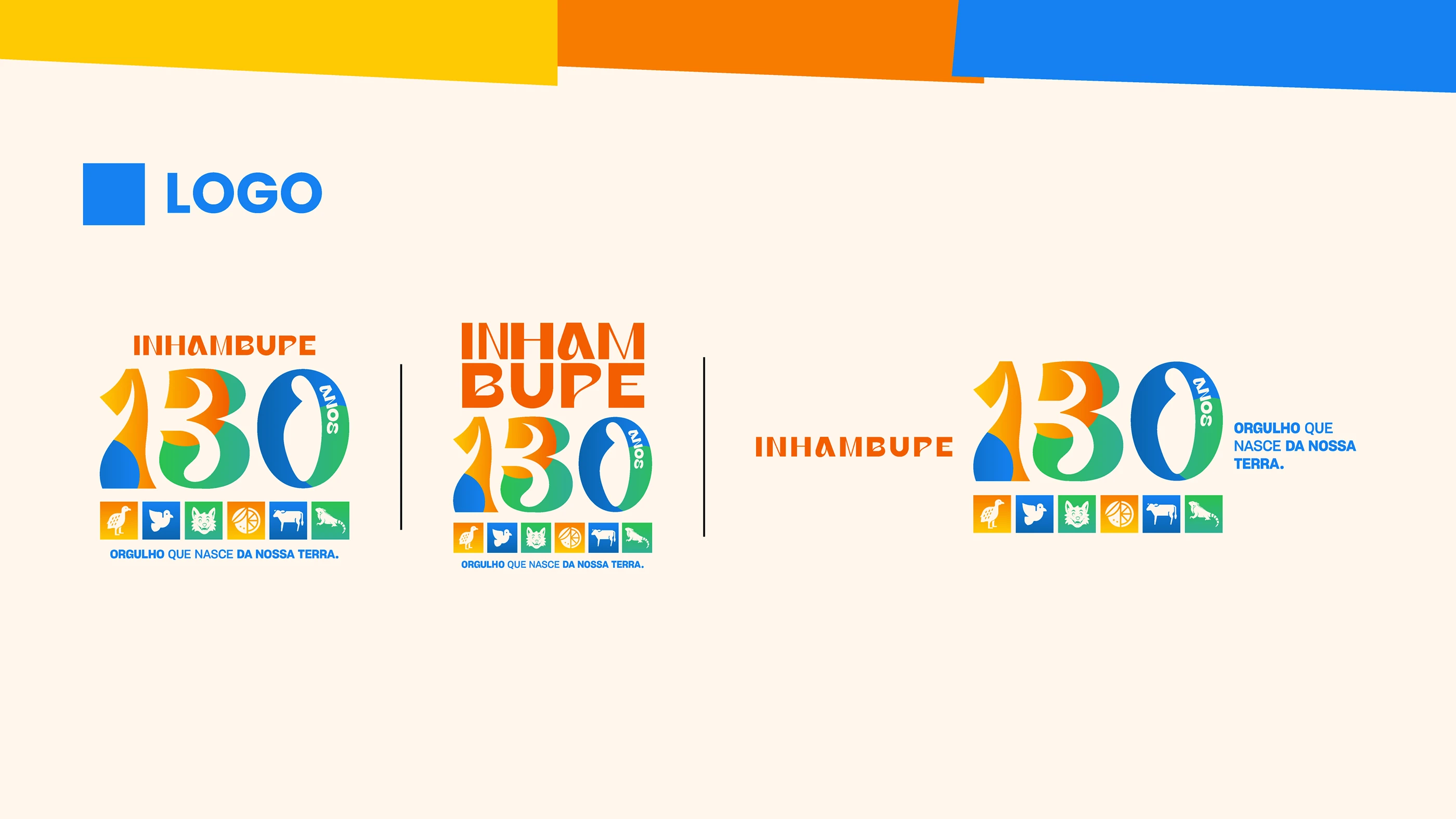 KV/Identidade Visual Aniversário de Inhambupe 130 Anos, imagem 3