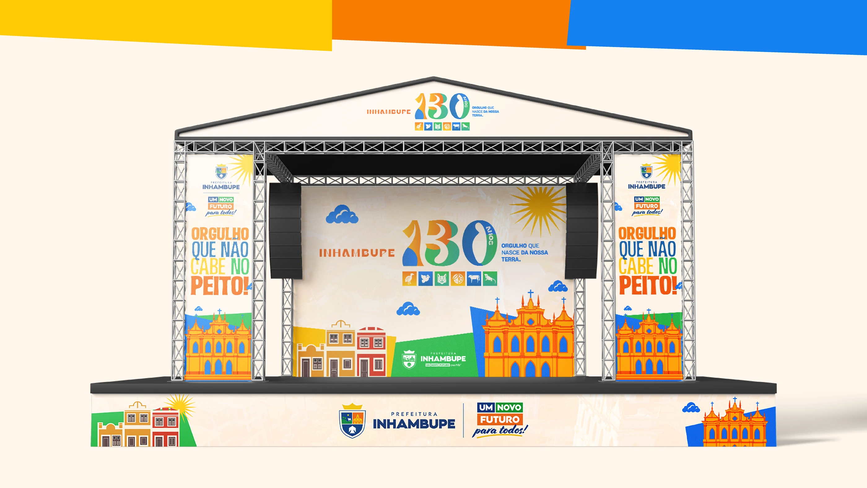 KV/Identidade Visual Aniversário de Inhambupe 130 Anos, imagem 11