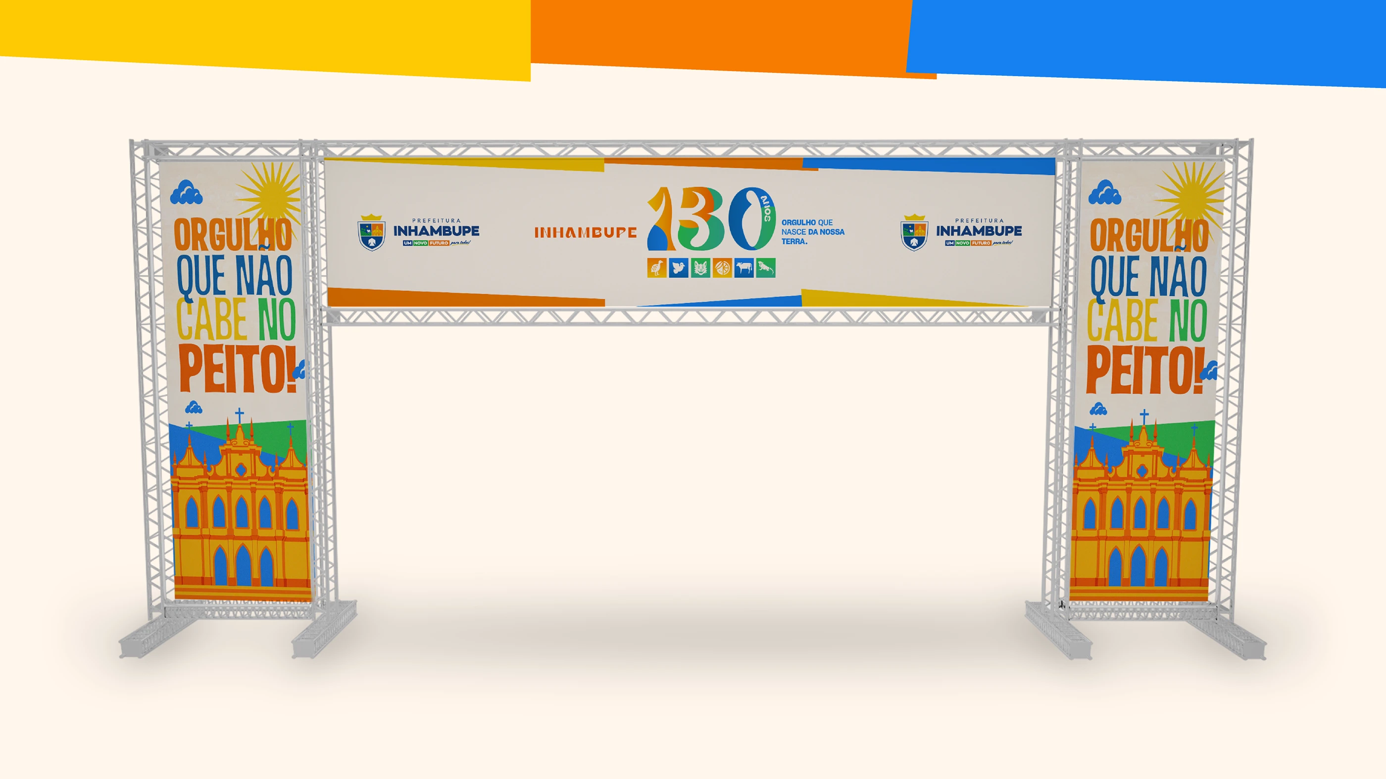 KV/Identidade Visual Aniversário de Inhambupe 130 Anos, imagem 12