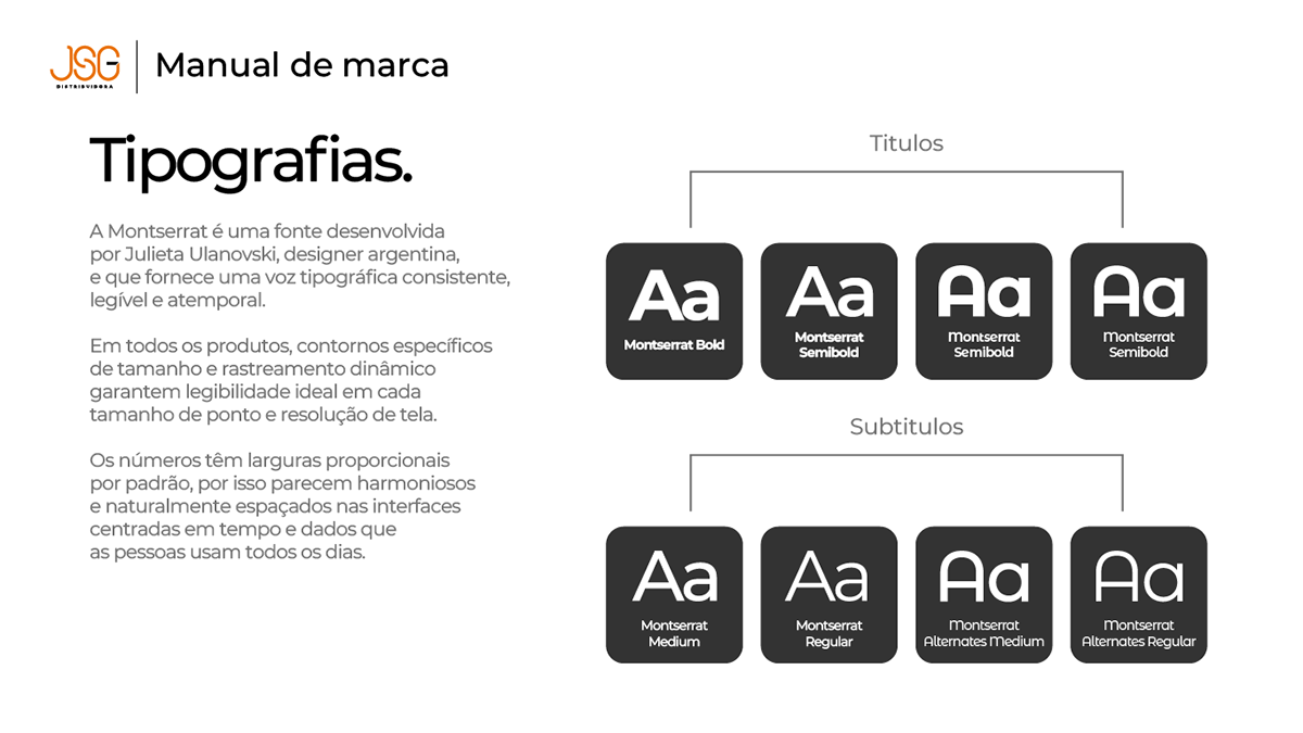 Manual de Identidade Visual JSG Distribuidora, imagem 9
