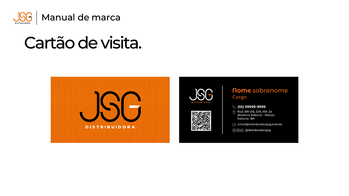 Manual de Identidade Visual JSG Distribuidora, imagem 15