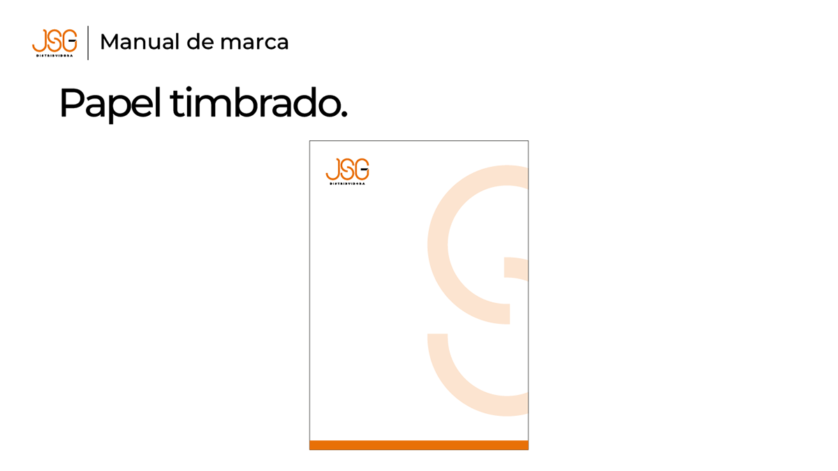 Manual de Identidade Visual JSG Distribuidora, imagem 18