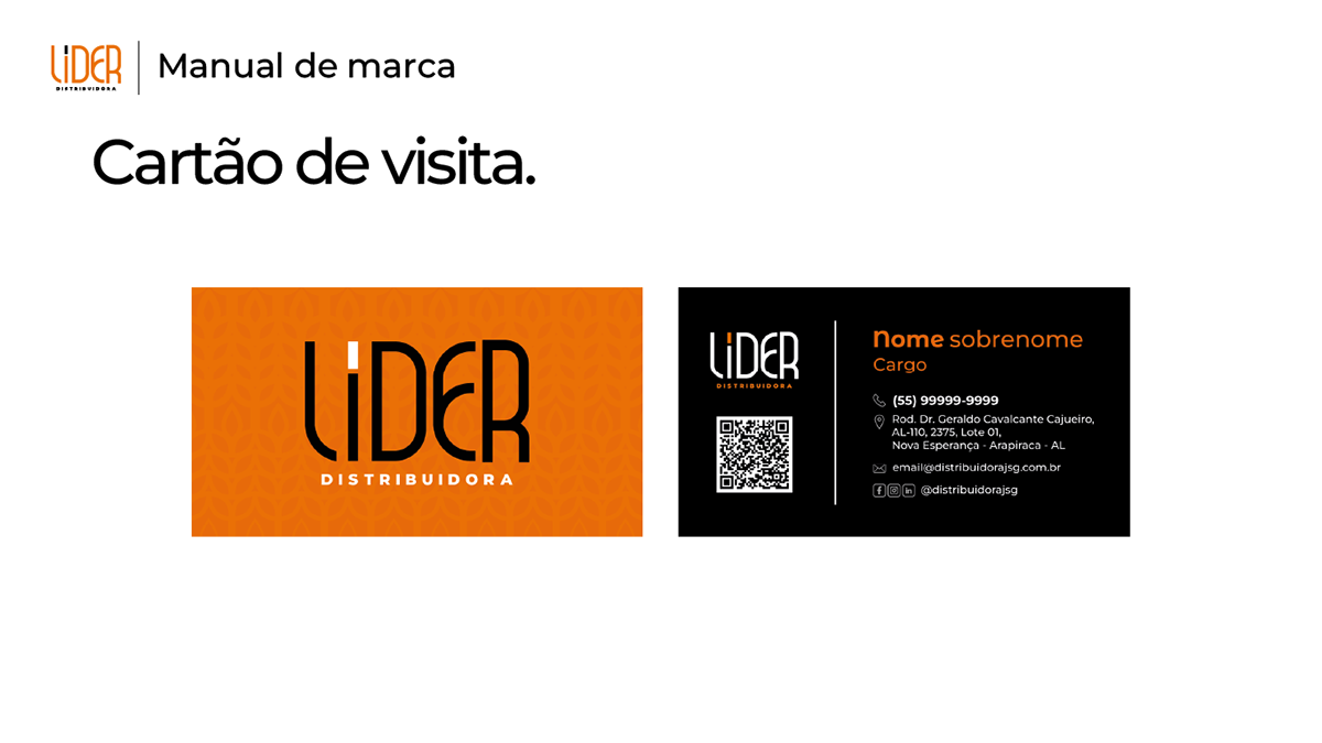 Manual de Identidade Visual LIDER Distribuidora, imagem 15